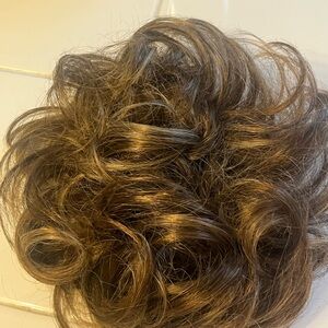 Scrunchy Hair Piece For Ponytail Messy Hair Band Twist